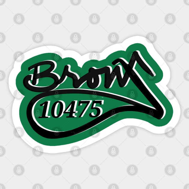 bronx code Sticker by Duendo Design